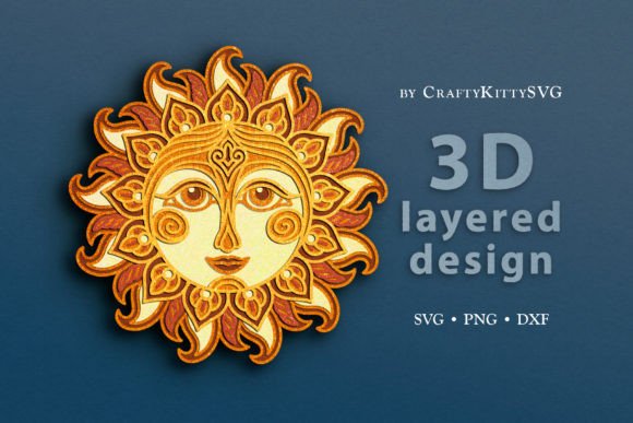 Boho Mandala Sun: Laser Cutting & Wall Decor