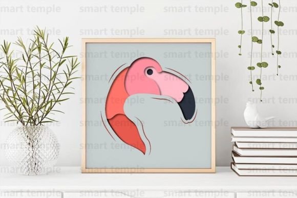 Flamingo Memorial Shadow Box SVG Review