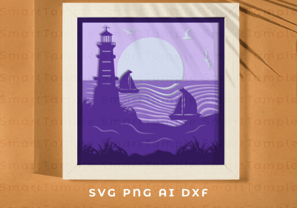 Nautical Shadow Box SVG: A Designer’s Review