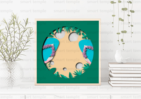 Reviewing 3D SVG Beach Shadow Boxes