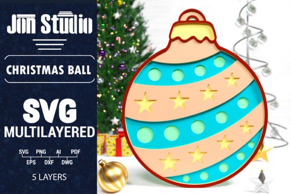 Reviewing the Christmas Ball Multilayered PaperCut Design