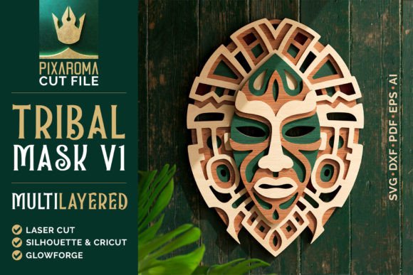 Tribal Mask Laser Cutting Wall Decor Review