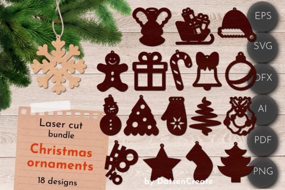 Winter Laser Cutting: 3D SVG Ornament Review