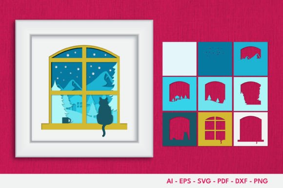 Winter Laser Cutting: Cat Papercut Review