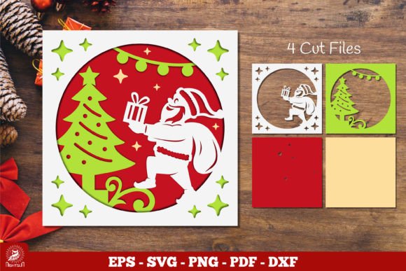 Winter Laser Cutting: Santa SVG Review